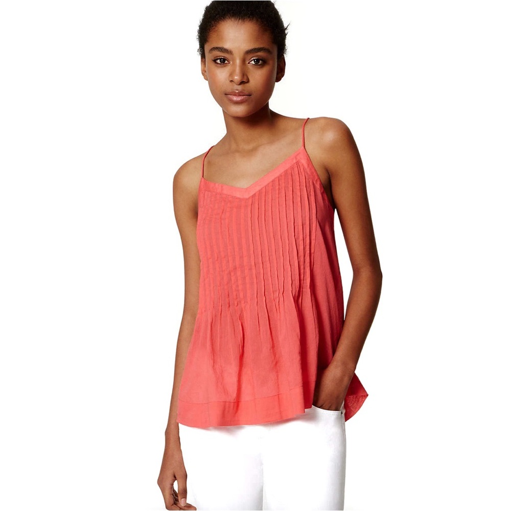 LOFT “Petite Pintucked Racerback Cami” sz. LP